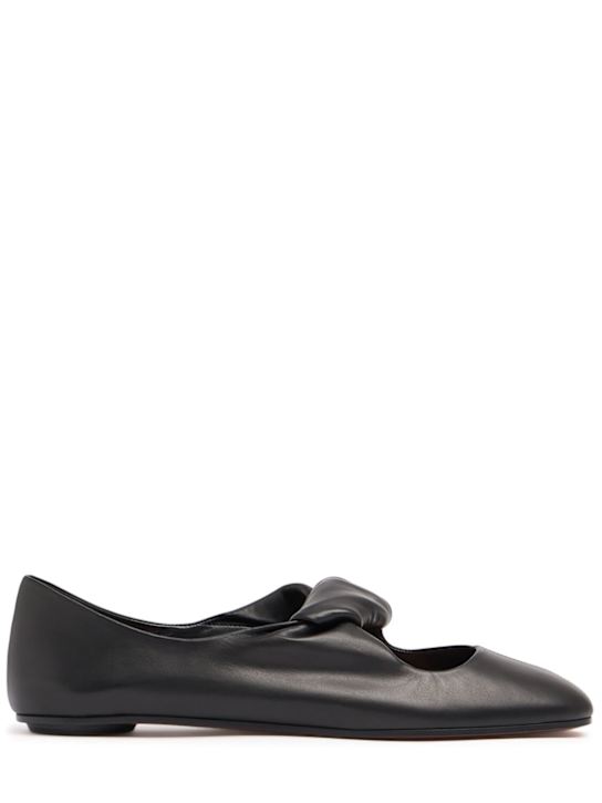 McQueen: Leather flats - Black - women_0 | Luisa Via Roma