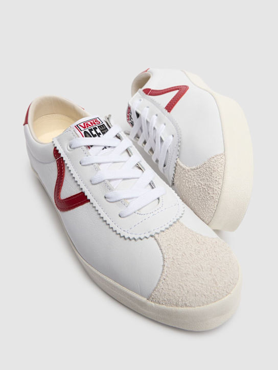 Vans: LX Sport 73 low sneakers - White/Red - women_2 | Luisa Via Roma