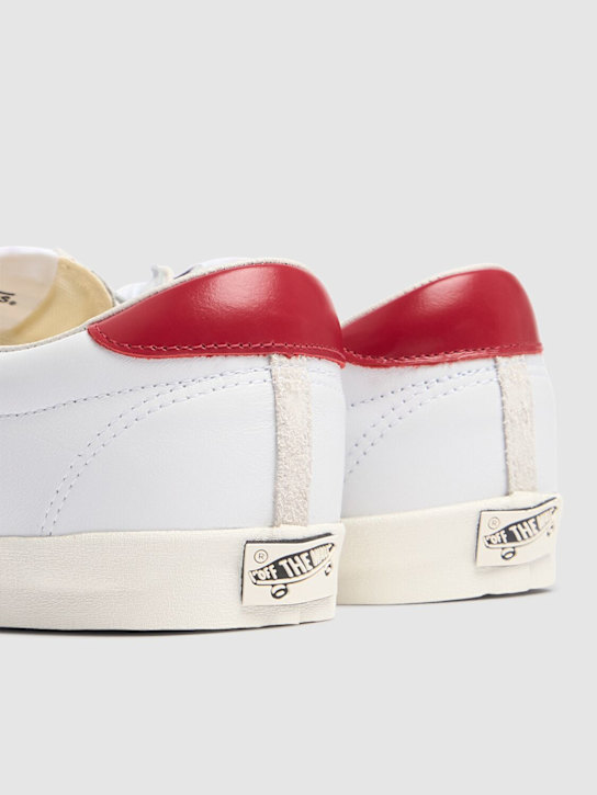 Vans: LX Sport 73 low sneakers - White/Red - women_3 | Luisa Via Roma