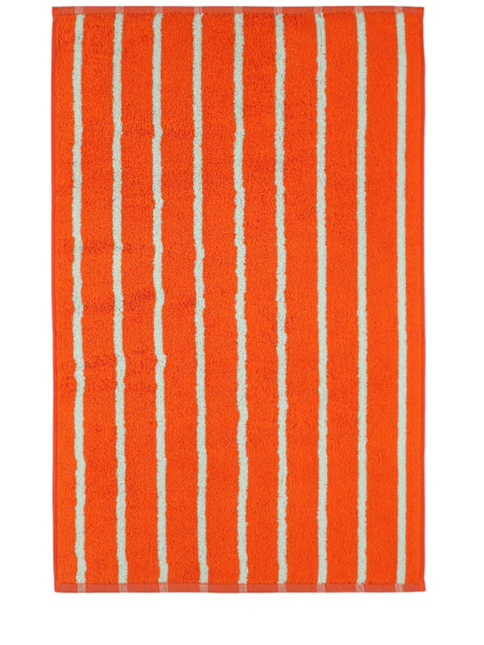 Dusen Dusen: Stone Stripe cotton hand towel - Multicolor - ecraft_0 | Luisa Via Roma