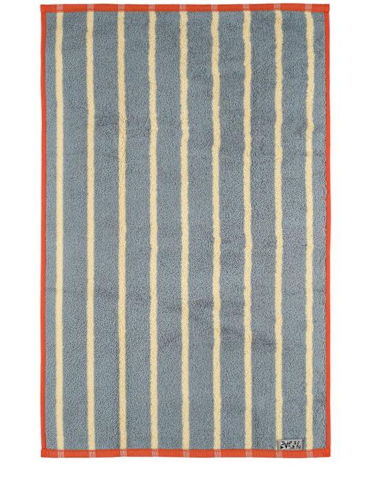 Dusen Dusen: Stone Stripe cotton hand towel - Multicolor - ecraft_2 | Luisa Via Roma