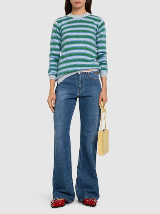 MSGM: Jeans svasati vita media - women_1 | Luisa Via Roma