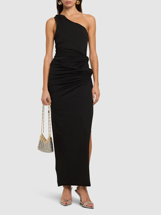 MSGM: Ein schulterfreier, drapierter Jersey-Body - women_1 | Luisa Via Roma