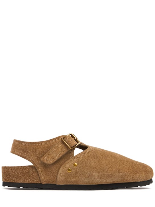 Soeur: 10mm Bari suede mules - women_0 | Luisa Via Roma