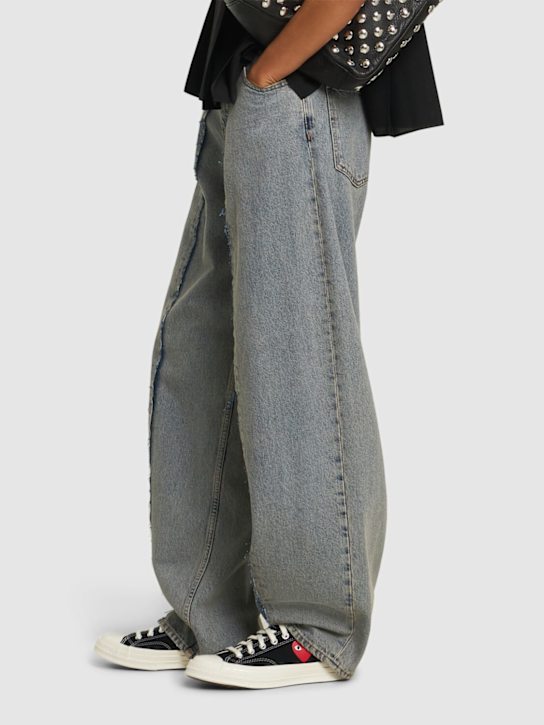 Comme des Garçons Play: Play Converse cotton low sneakers - women_1 | Luisa Via Roma