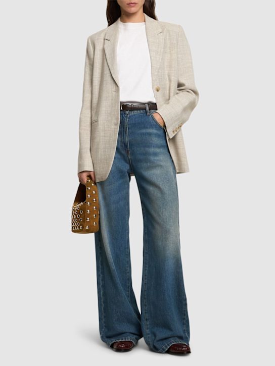 MSGM: Midrise boyfriend jeans - women_1 | Luisa Via Roma