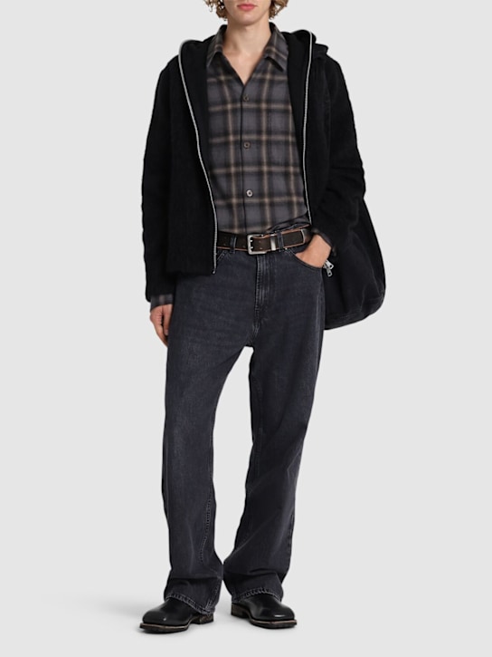 Our Legacy: 25.5cm Third Cut cotton denim jeans - men_1 | Luisa Via Roma