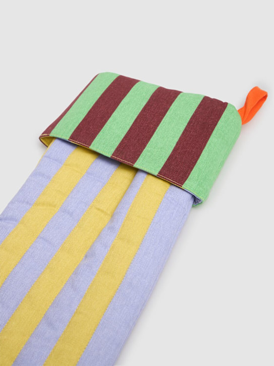 Dusen Dusen: Holiday striped cotton stocking - ecraft_1 | Luisa Via Roma