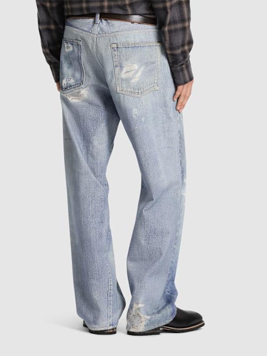 Our Legacy: L32 25.5cm Digital print Third Cut jeans - men_2 | Luisa Via Roma
