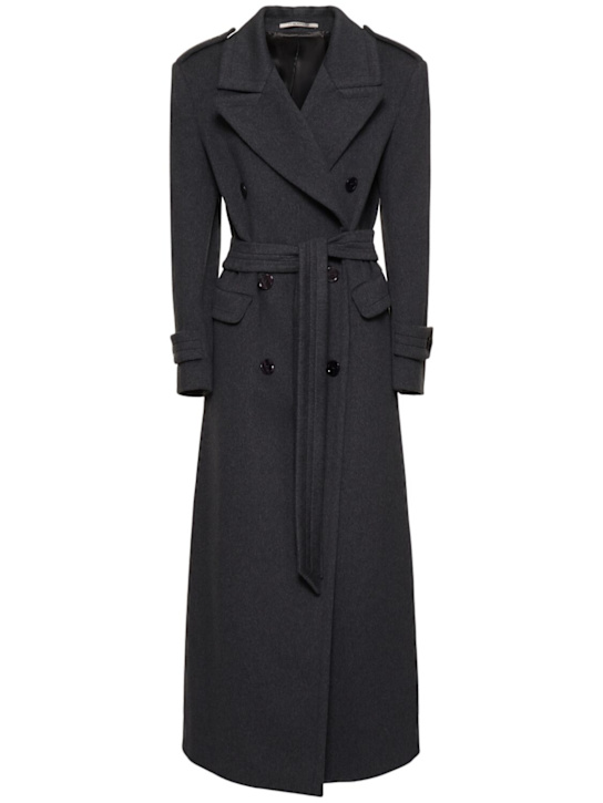 Tagliatore 0205: Judy wool & cashmere long coat - women_0 | Luisa Via Roma