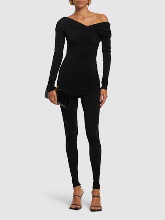 The Andamane: Trixie jersey sablé long jumpsuit - women_1 | Luisa Via Roma