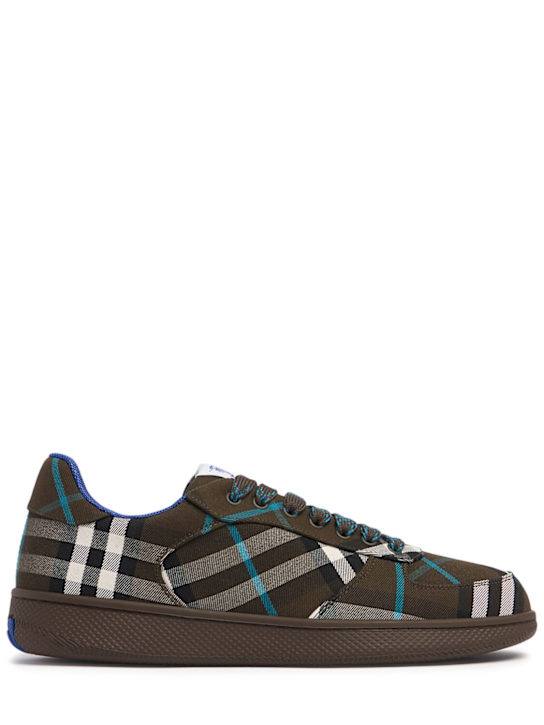 Burberry: Sneakers „MF Terrace Check“ - men_0 | Luisa Via Roma
