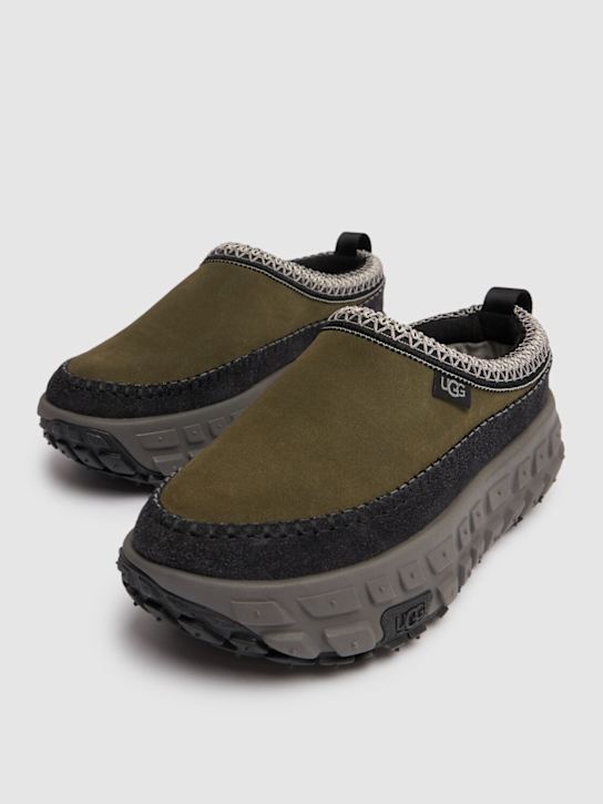 Ugg: Mocassini in camoscio - Black/Green - men_2 | Luisa Via Roma