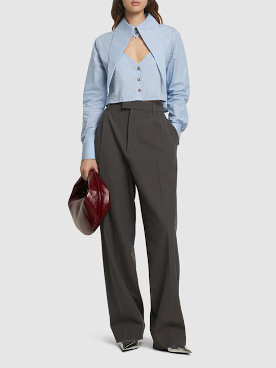 Vivienne Westwood: Cut-off heart shirt - women_1 | Luisa Via Roma