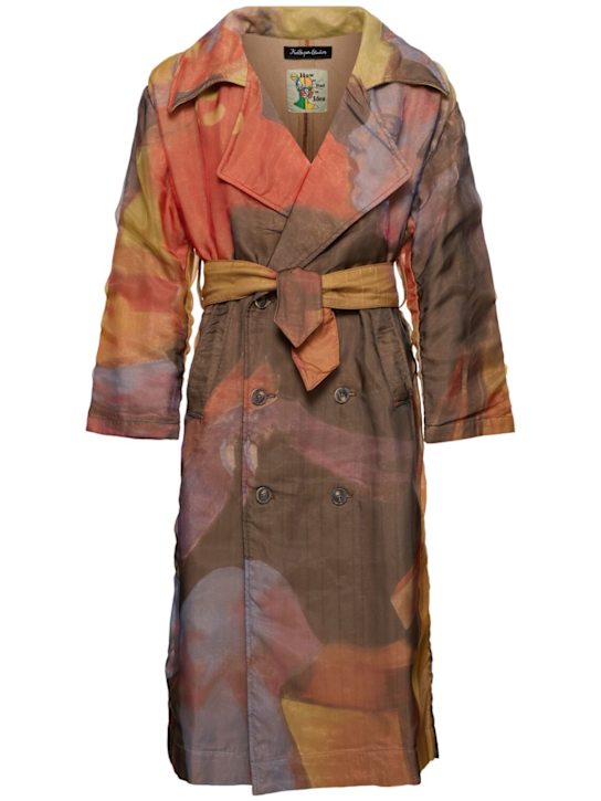 KidSuper Studios: Printed trench coat - men_0 | Luisa Via Roma