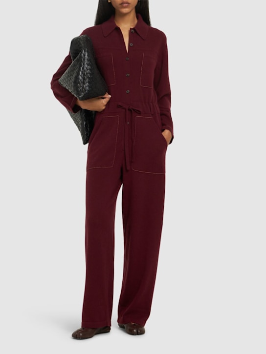 Guest In Residence: Everywear カシミアロングジャンプスーツ - women_1 | Luisa Via Roma