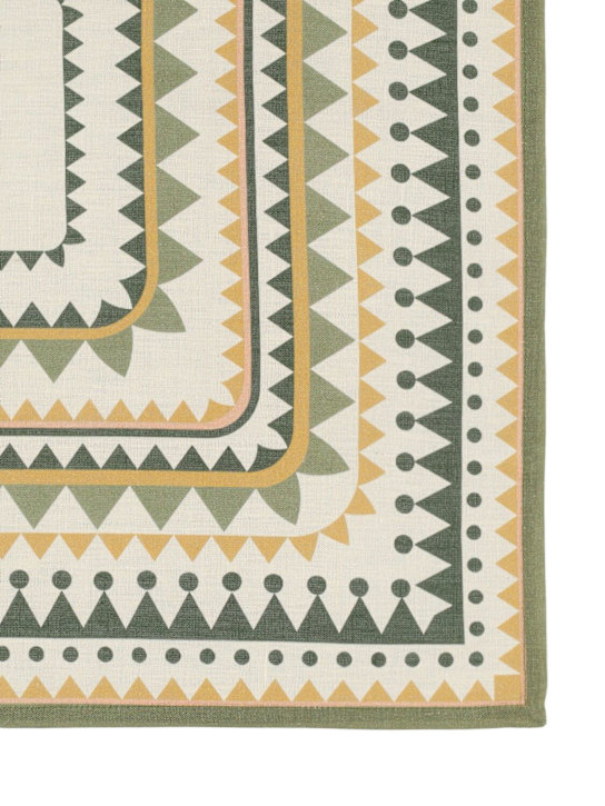 La Double J: Set of 2 large napkins - Green - ecraft_1 | Luisa Via Roma
