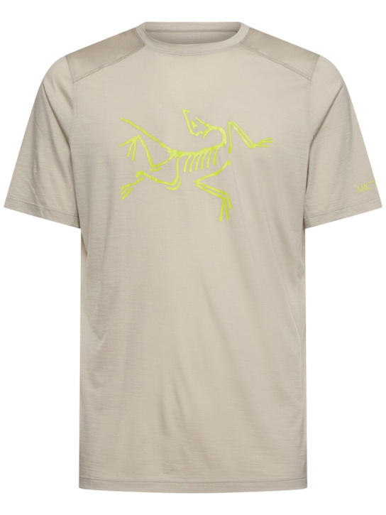 Arc'teryx: Ionia logo wool t-shirt - men_0 | Luisa Via Roma