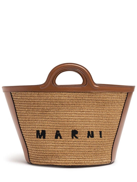Marni: Small Tropicalia Summer top handle bag - women_0 | Luisa Via Roma
