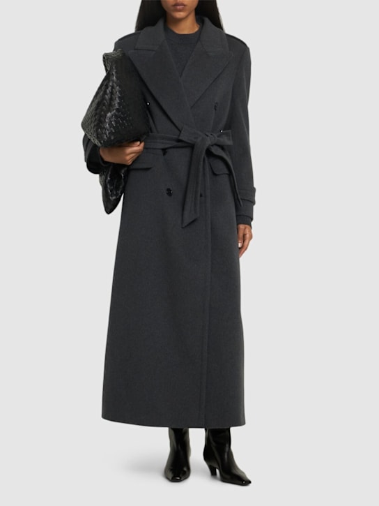 Tagliatore 0205: Judy wool & cashmere long coat - women_1 | Luisa Via Roma
