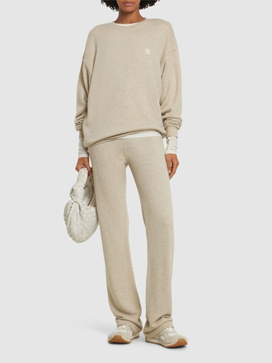 Éterne: Oversize cotton & viscose sweatshirt - women_1 | Luisa Via Roma