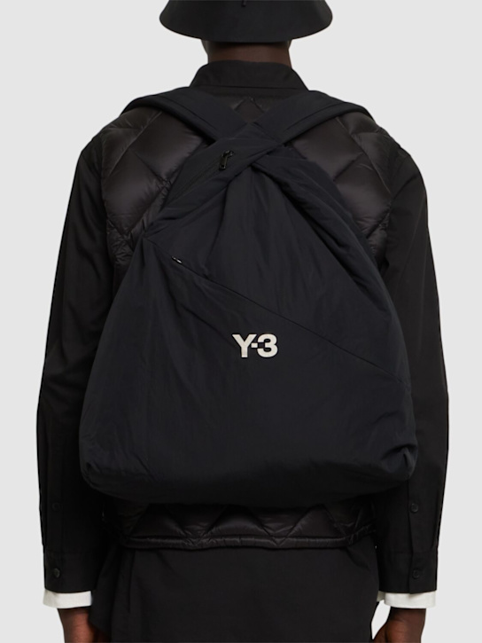 Y-3: Y-3 nylon backpack - men_1 | Luisa Via Roma