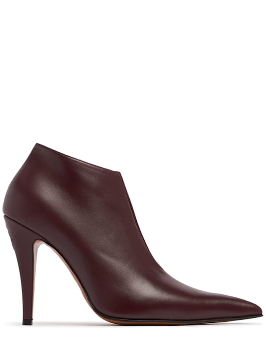 McQueen: Leather pumps - Bordeaux - women_0 | Luisa Via Roma