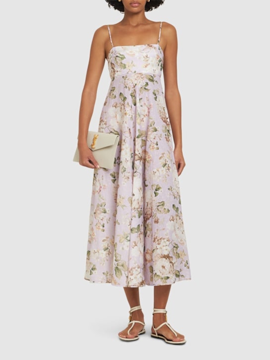 Zimmermann: Acacia linen dress - women_1 | Luisa Via Roma