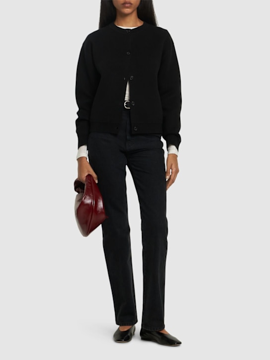 Theory: Structured cotton blend cardigan - women_1 | Luisa Via Roma