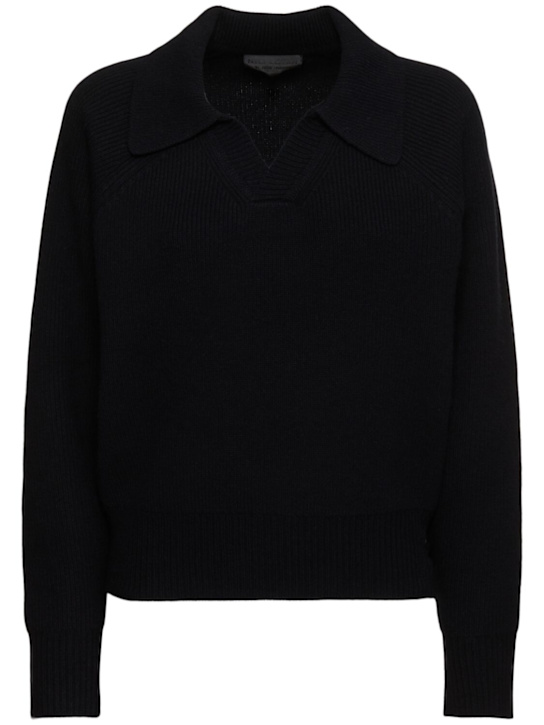 Nili Lotan: Selena knit polo sweater - women_0 | Luisa Via Roma
