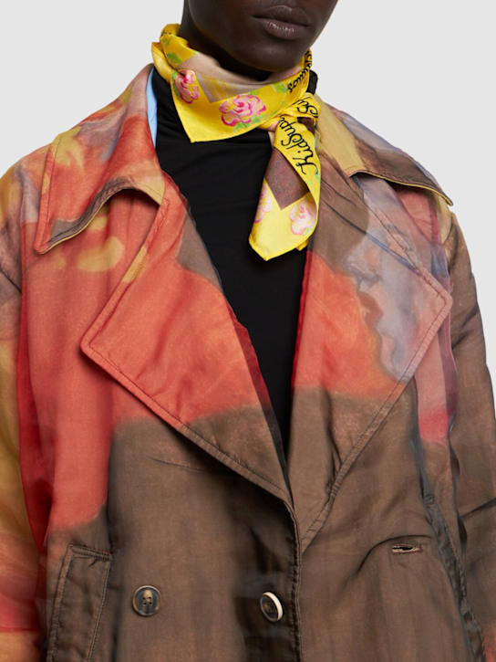 KidSuper Studios: Dining Room printed silk scarf - men_1 | Luisa Via Roma