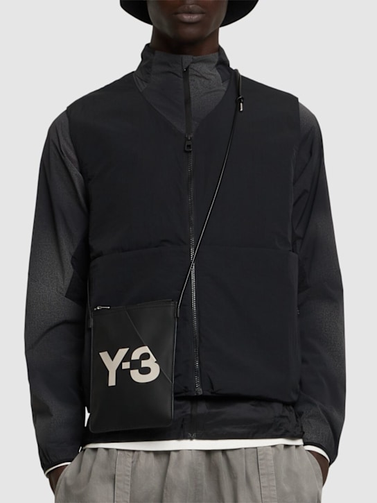 Y-3: Crossbody bag - men_1 | Luisa Via Roma