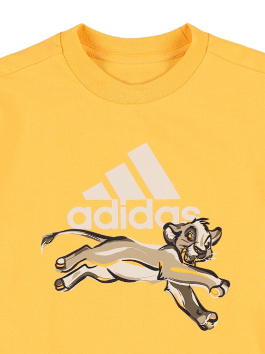 adidas Originals: The Lion King コットンジャージーTシャツ - kids-boys_1 | Luisa Via Roma