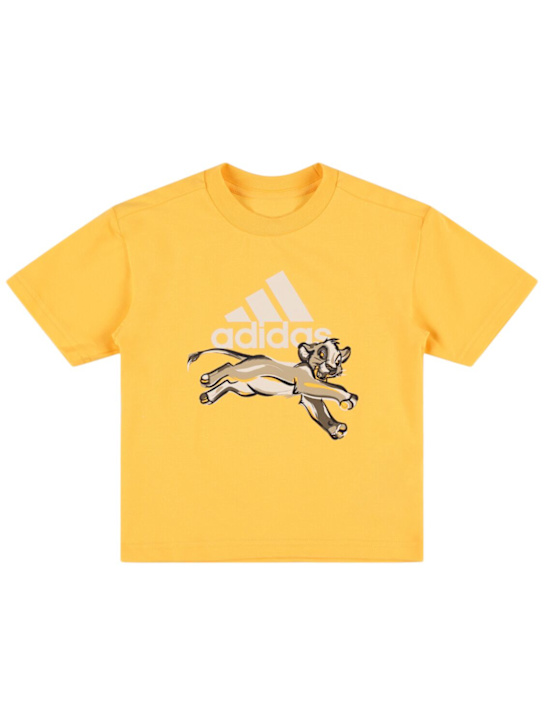 adidas Originals: The Lion King コットンジャージーTシャツ - kids-boys_0 | Luisa Via Roma