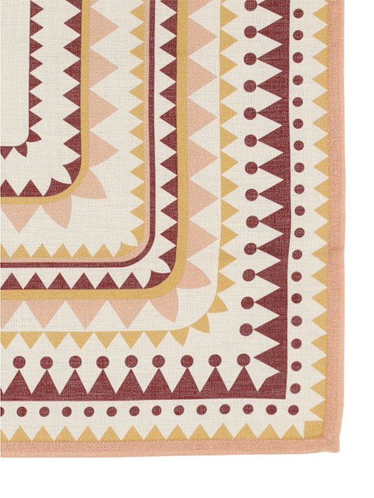 La Double J: Set of 2 large napkins - Pink - ecraft_1 | Luisa Via Roma