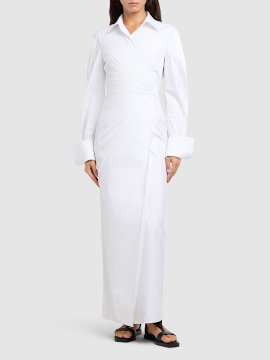 Balzac washed cotton twill shirt dress - Thumbnail 2