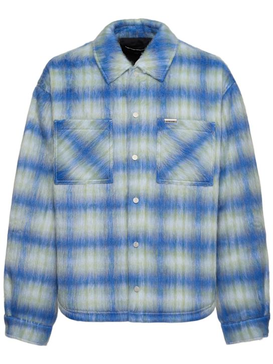 Represent: Textured overshirt - men_0 | Luisa Via Roma