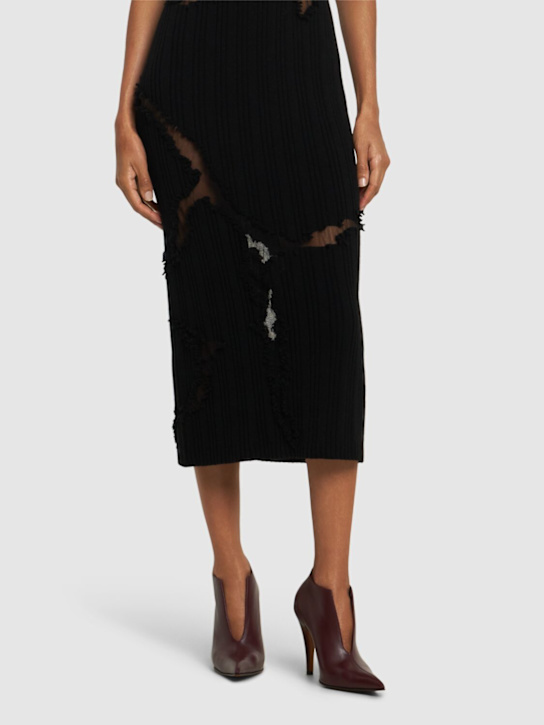 McQueen: Leather pumps - Bordeaux - women_1 | Luisa Via Roma