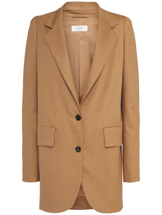 Max Mara: Kitten single breast blazer - women_0 | Luisa Via Roma