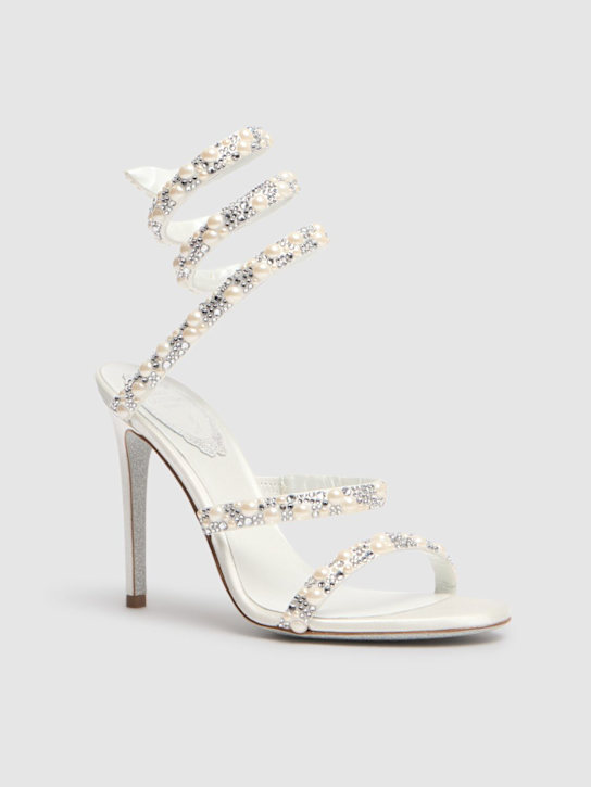 René Caovilla: 105mm Cleo high heel sandals - women_1 | Luisa Via Roma