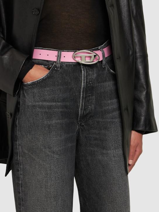 Diesel: II B-1DR W Reversible leather belt - women_1 | Luisa Via Roma