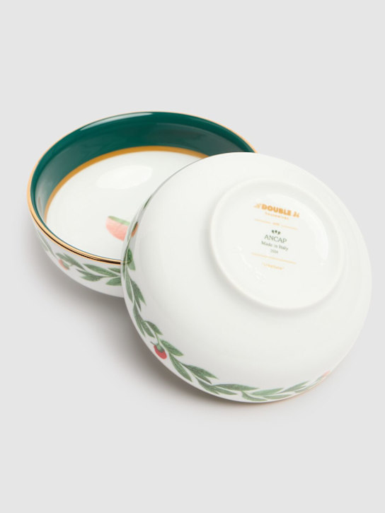 La Double J: Set of 2 Libellula snack bowls - Green - ecraft_2 | Luisa Via Roma