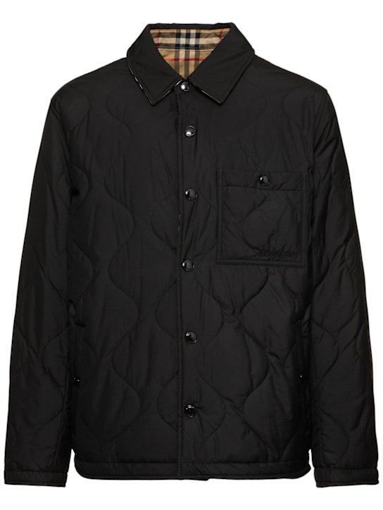 Burberry: Gesteppte, wendbare Jacke „Francis“ - men_0 | Luisa Via Roma