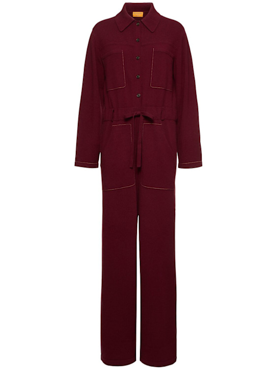 Guest In Residence: Everywear カシミアロングジャンプスーツ - women_0 | Luisa Via Roma