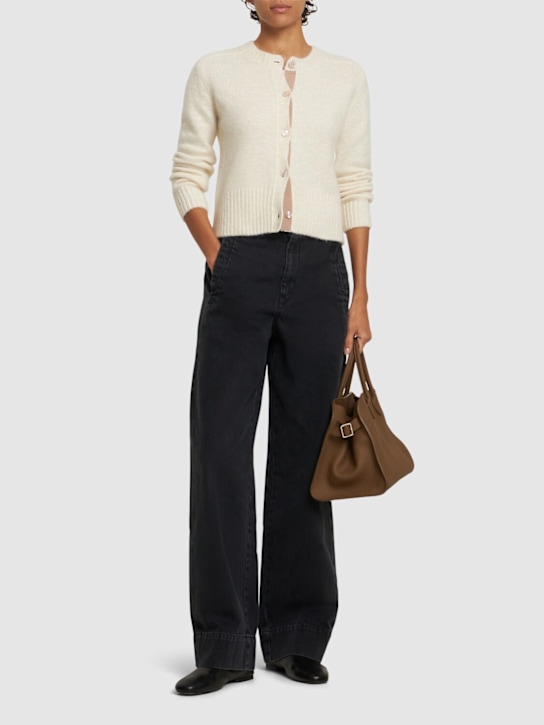 Soeur: Lyne wool blend knit cardigan - women_1 | Luisa Via Roma