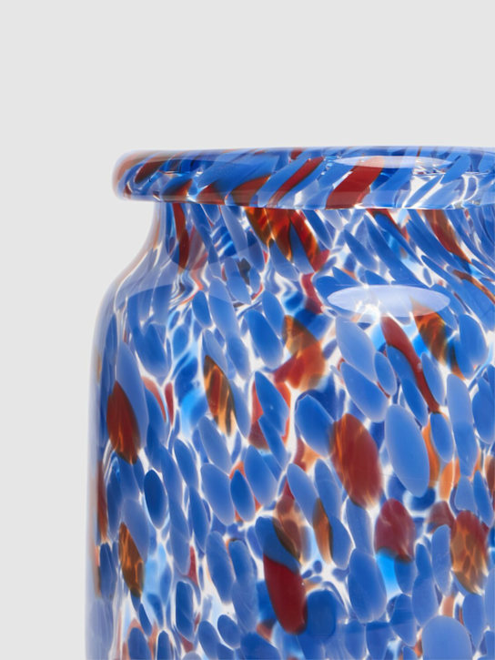 HAY: M Splash vase w/ roll neck - Blue - ecraft_2 | Luisa Via Roma