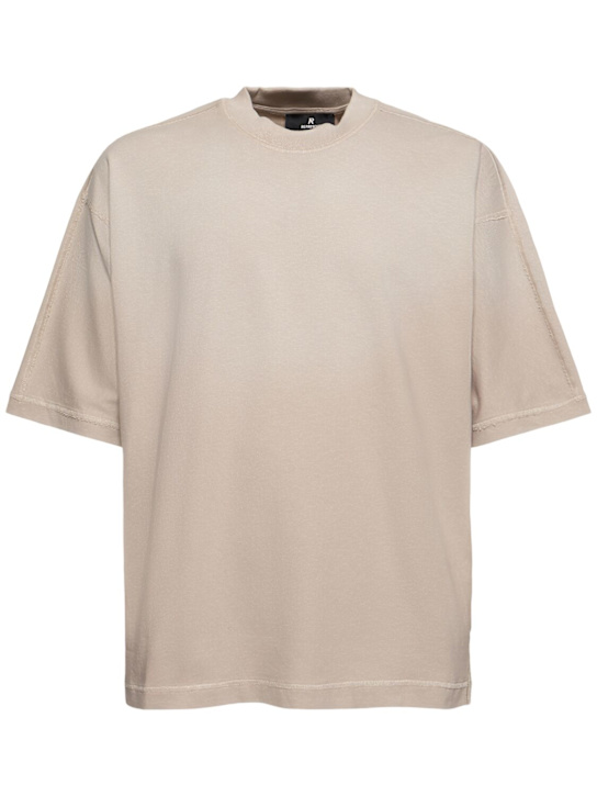 Represent: Stepped hem t-shirt - men_0 | Luisa Via Roma