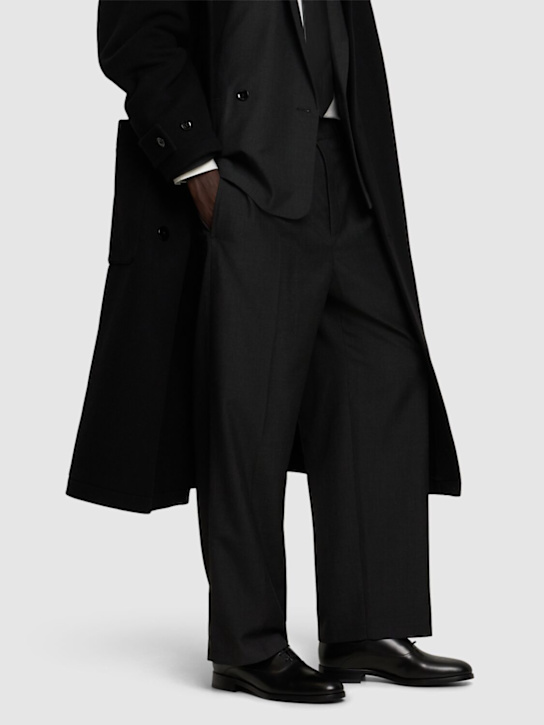 Valentino Garavani: Derby Mini Vlogo lace-up loafers - men_1 | Luisa Via Roma