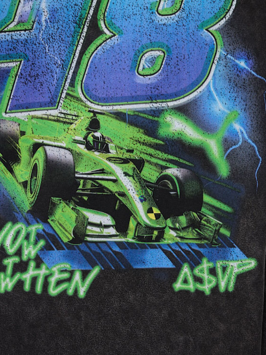 PUMA: A$AP Rocky bolt stone washed t-shirt - women_1 | Luisa Via Roma