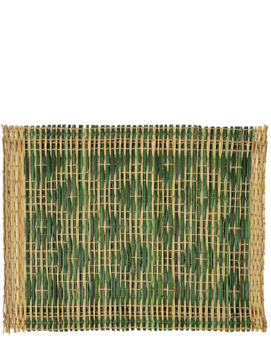 Cabana: Moroccan rattan placemat - ecraft_0 | Luisa Via Roma